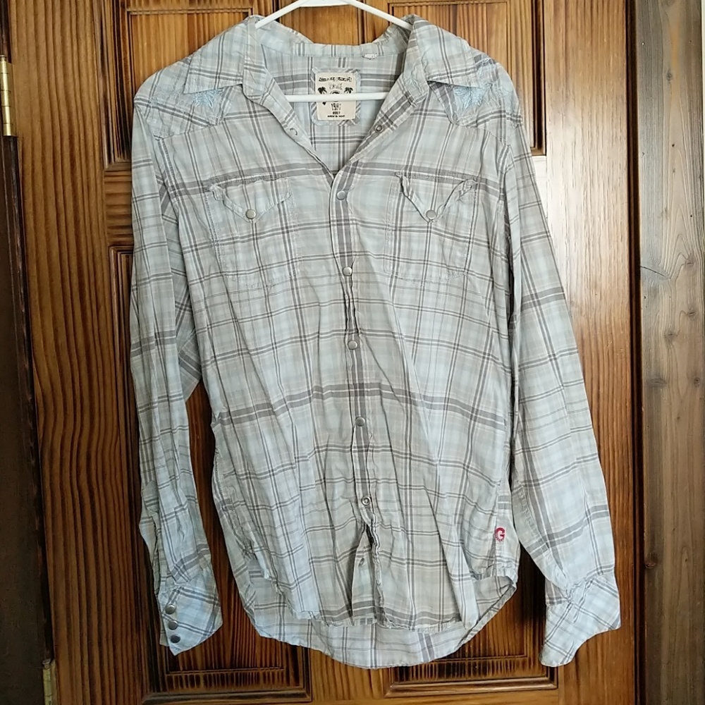 Men's Guess Vintage Button Up
